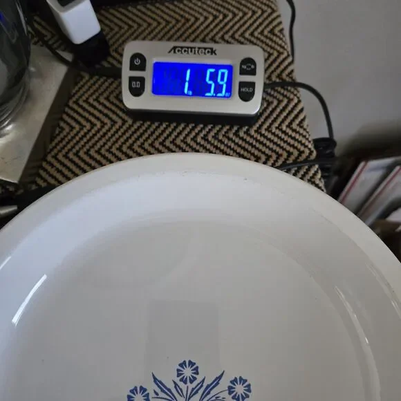 Corning Ware Cornflower Blue P 309 B 9 Inch Pie Plate Pan - Picture 8 of 8